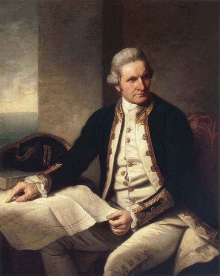 unknow artist Captain James Cook
